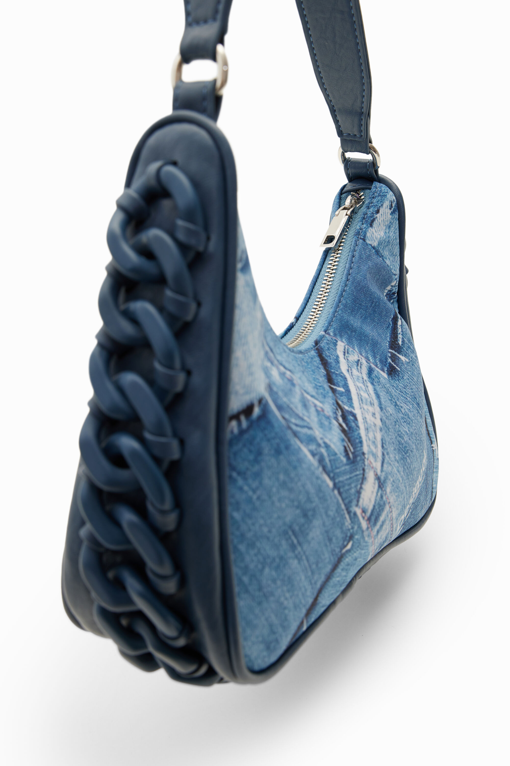 Bolso pequeño patch denim