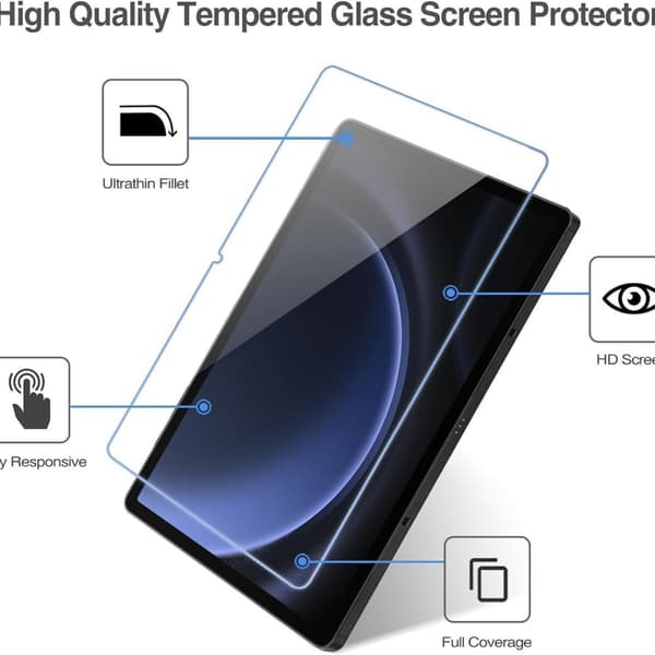 INF Skjermbeskytter i herdet glass for Samsung Galaxy Tab (2-pakning)  Samsung Galaxy Tab S9 FE