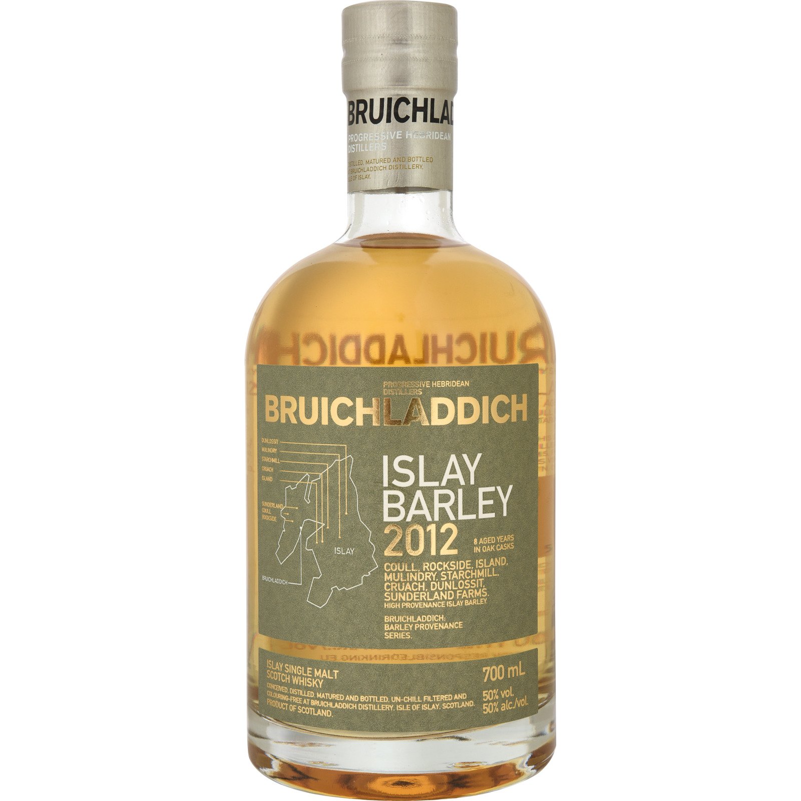 M. Bruichladdich Islay Barley 2012 70cl 50%Alk