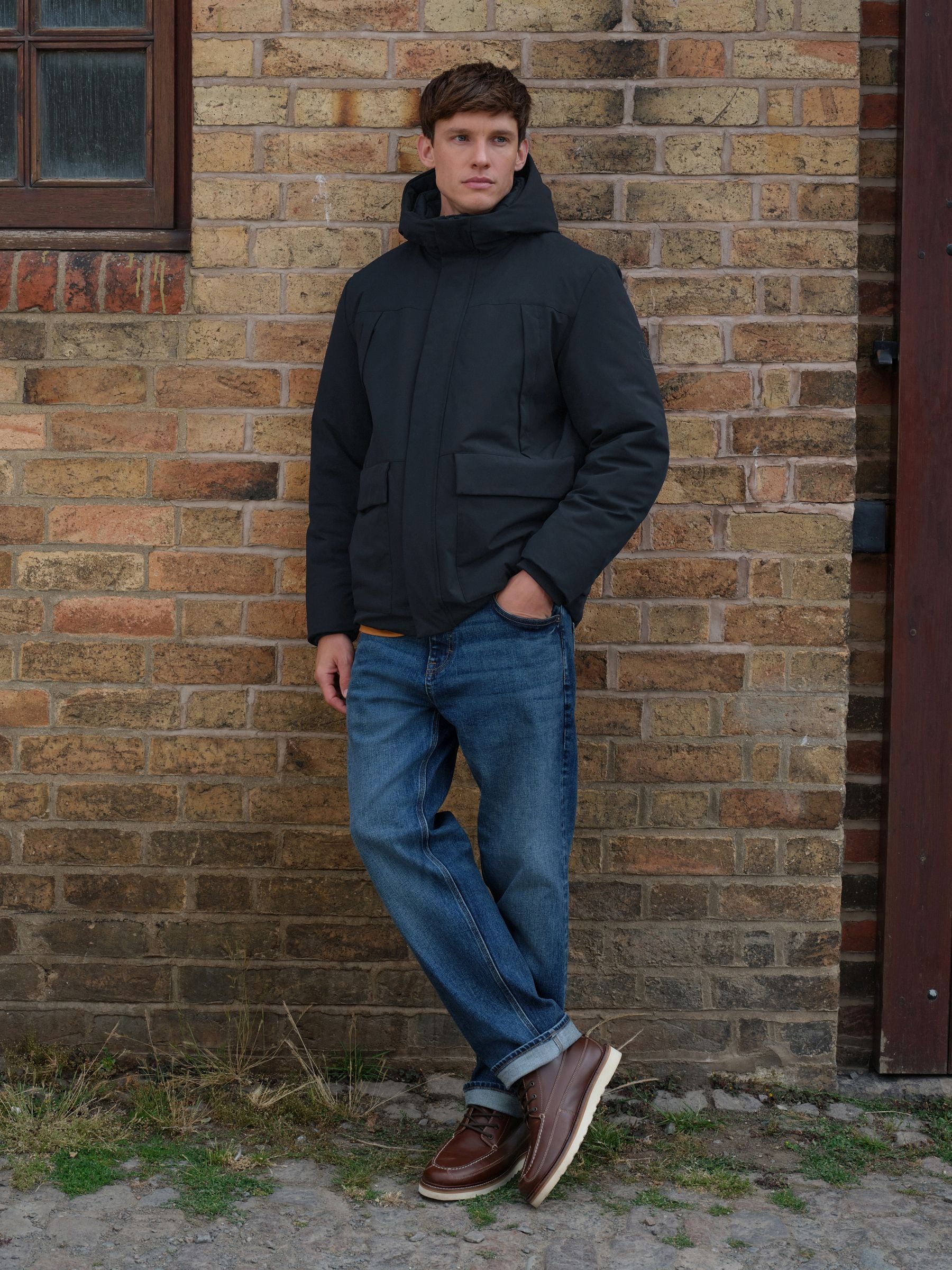 Donkerblauw - ThermoGen Parka Jack met Borg voering