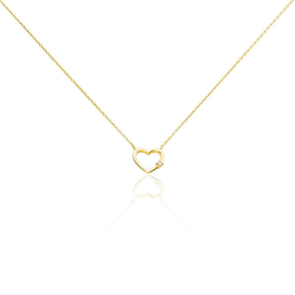 Collier Or Jaune Stavie Diamant