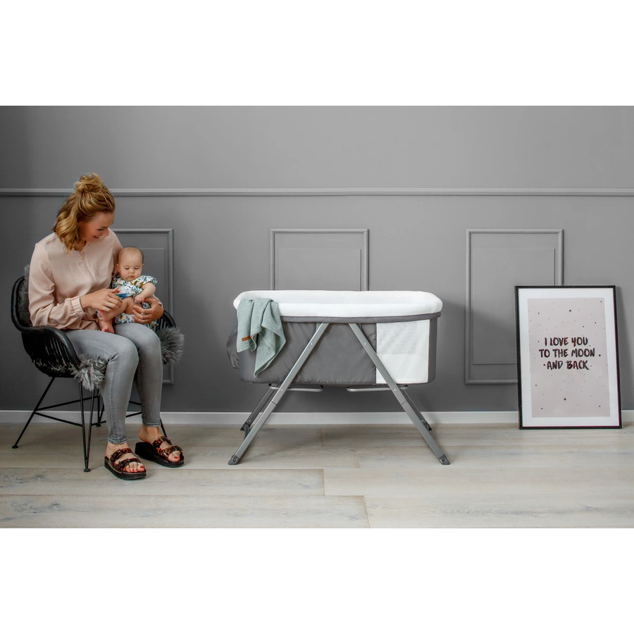 hauck Beistellbett Dreamer Grey
