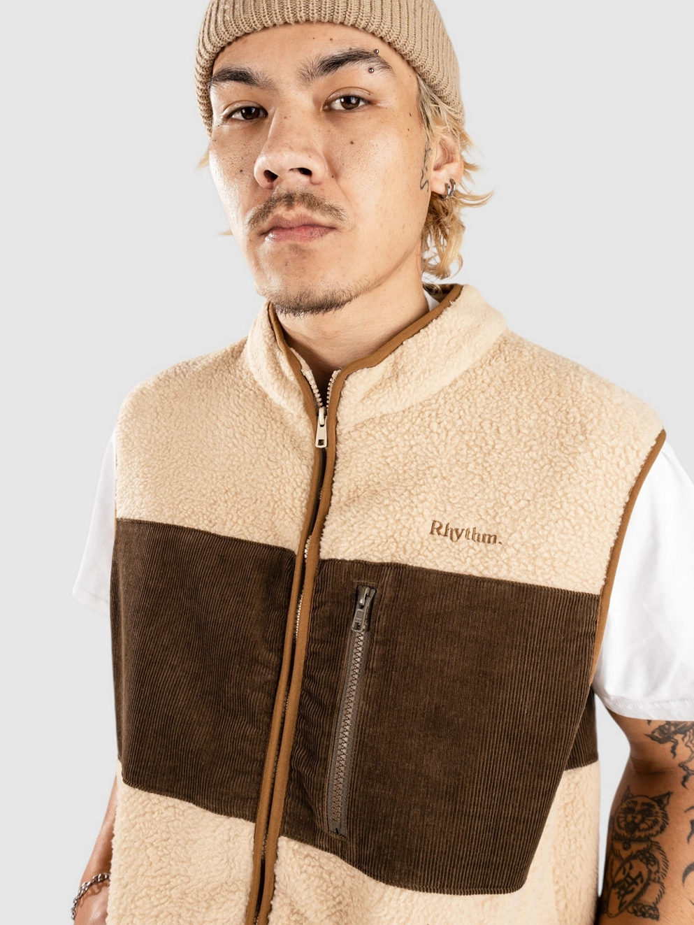 Rhythm Tamas Vest bark