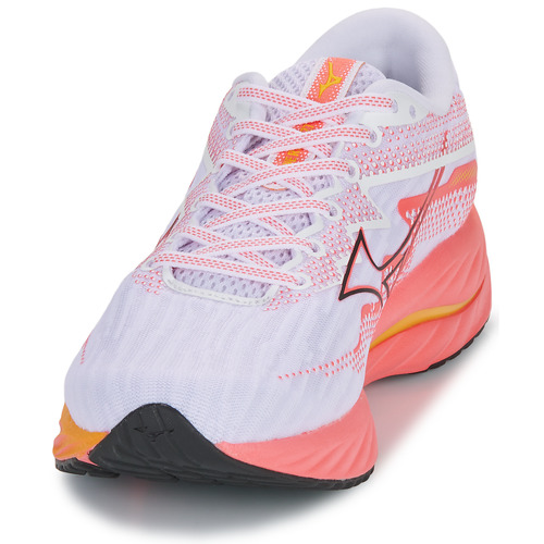 Mizuno - WAVE RIDER 27 - Blanc / Orange