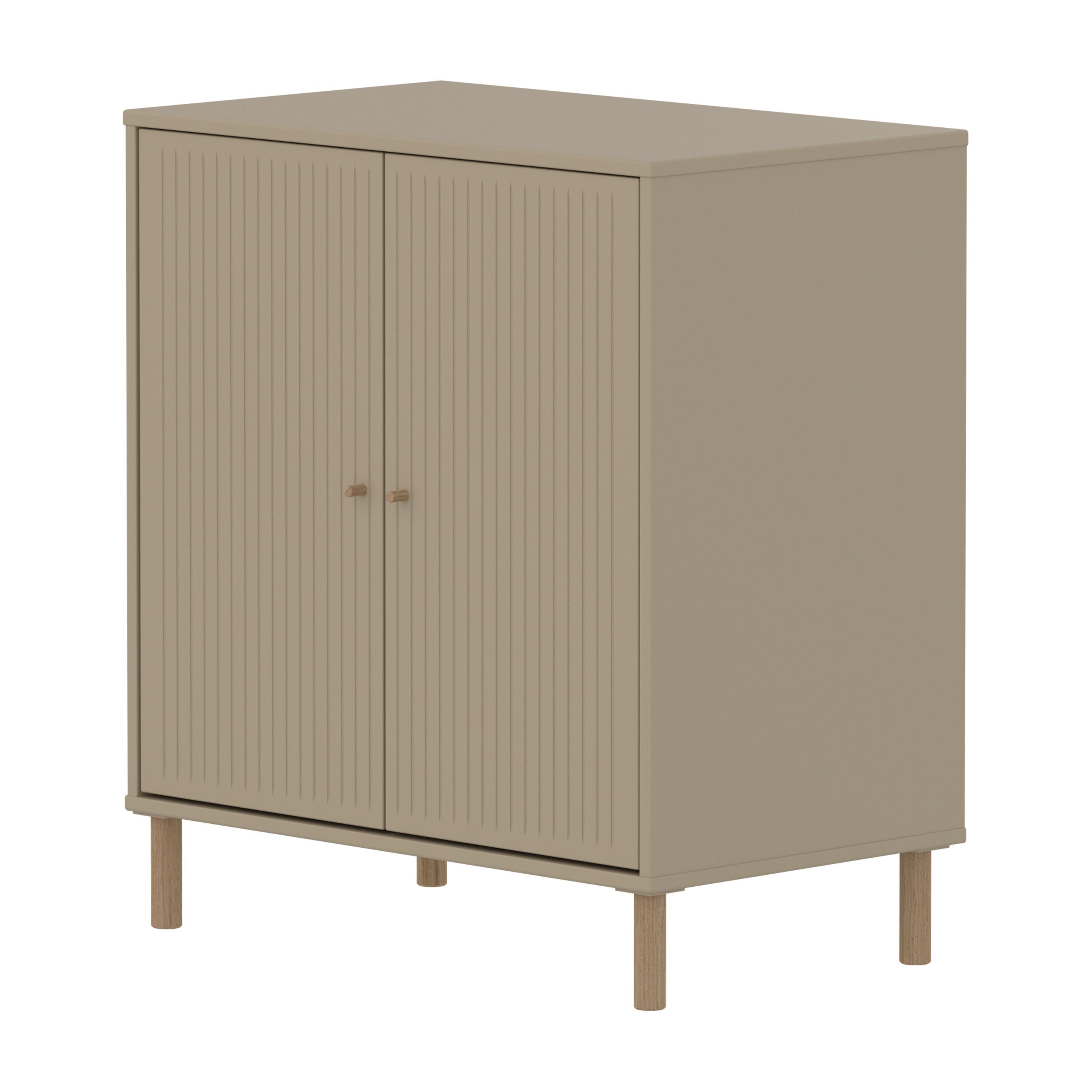 SAGA Regal groov fron Tür oat,oak kno/Fü - Oat / B: 75.0 cm x T: 45.0 cm x H: 84.0 cm