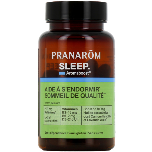 Pranarôm Aromaboost Sleep - Capsules, Roll-on ou Brume d'Oreiller pour le Sommeil
