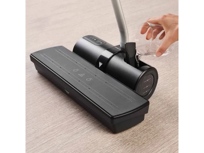 Polti Moppy Black Premium - Elektrisk moppe/damprenser - stav