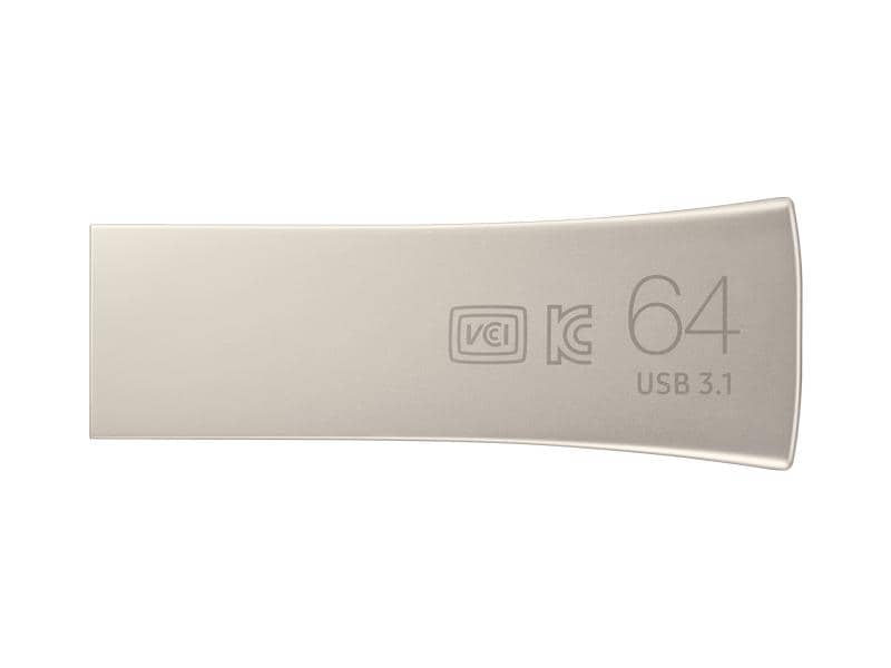 Samsung USB-Stick Bar Plus 64 GB USB-Stick mit 64 GB Speicherkapazität und 300 MB/s Lesegeschwindigkeit