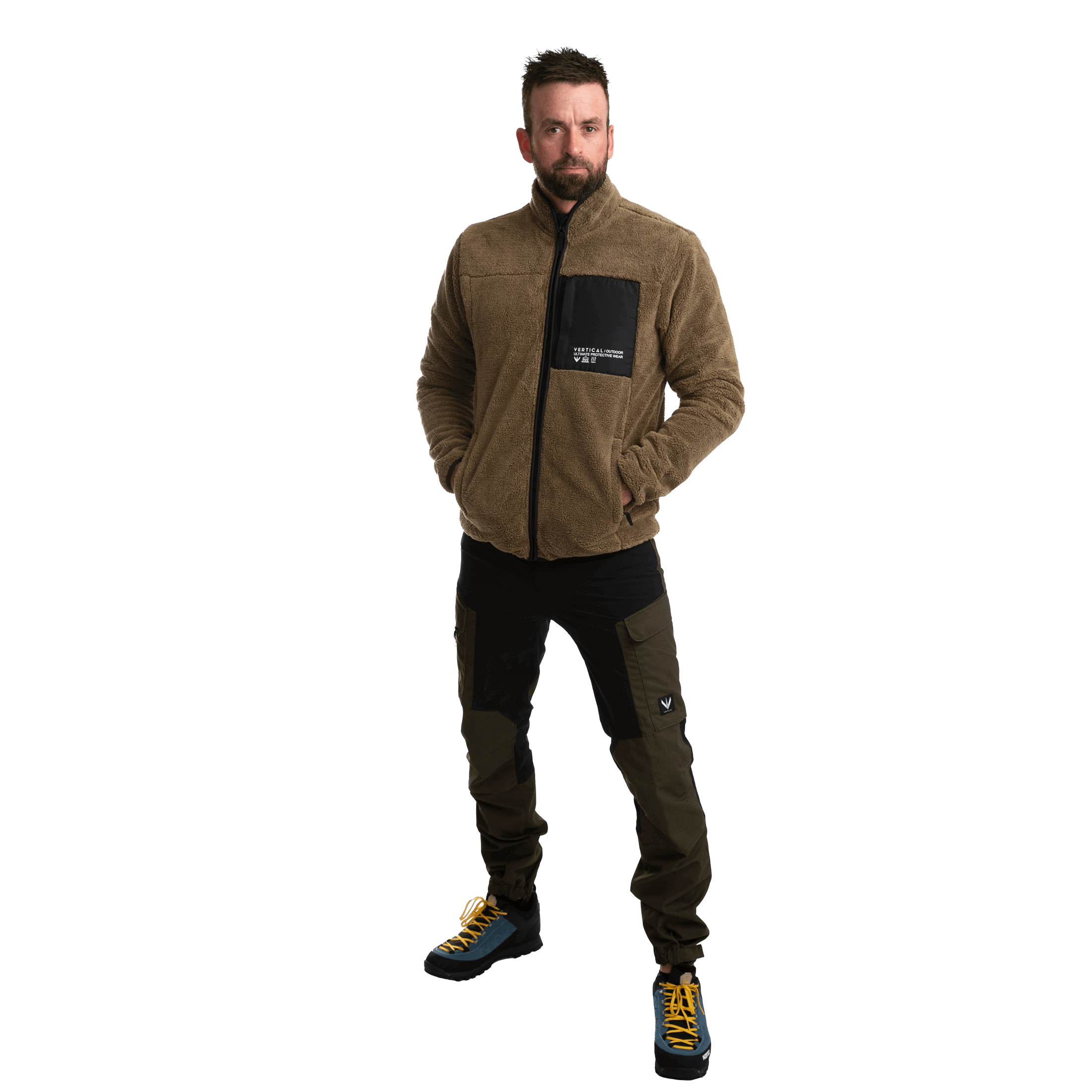 Vertical Sprocketo M Teddy Fleece Jacket - Mellomlag