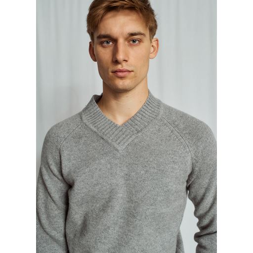 Bruun & Stengade Douglas Striktrøje, Grey, M