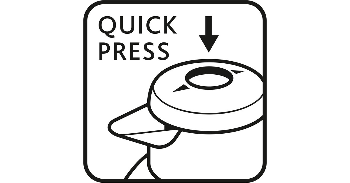 EmsaSAMBA Isoleerkan  (Rood/transparant, 1 Liter, Quick Press Sluiting)