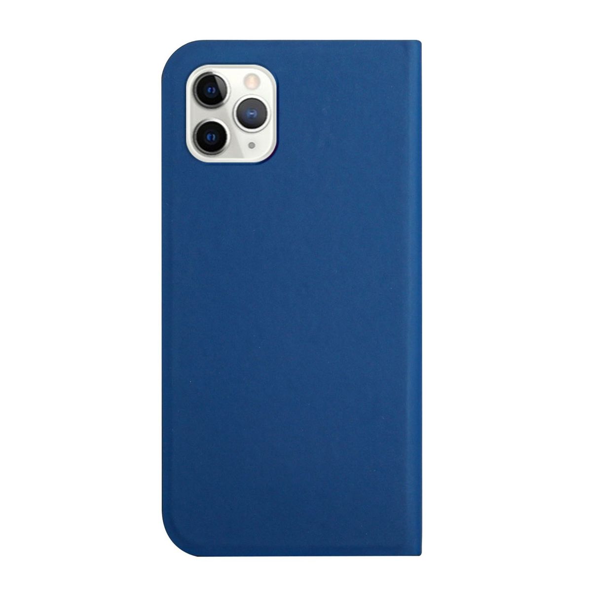 Hülle Handy Schutz für Apple iPhone 13 Pro Max Case Flip Cover Tasche Etuis Blau