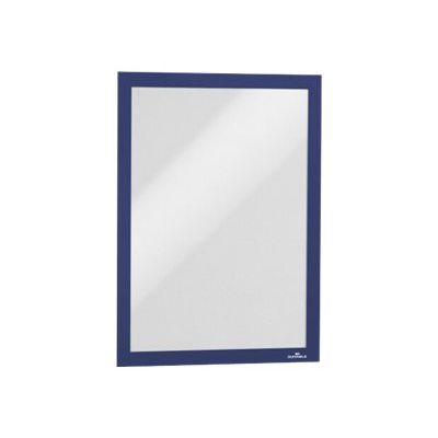 Durable Duraframe - Cadre d'affichage adhésif - A4 - bleu