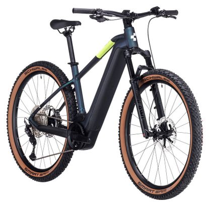 VTT Électrique Semi-Rigide Cube Reaction Hybrid SLT 750 Shimano XT 12V 750 Wh 27.5'' Vert Goblin