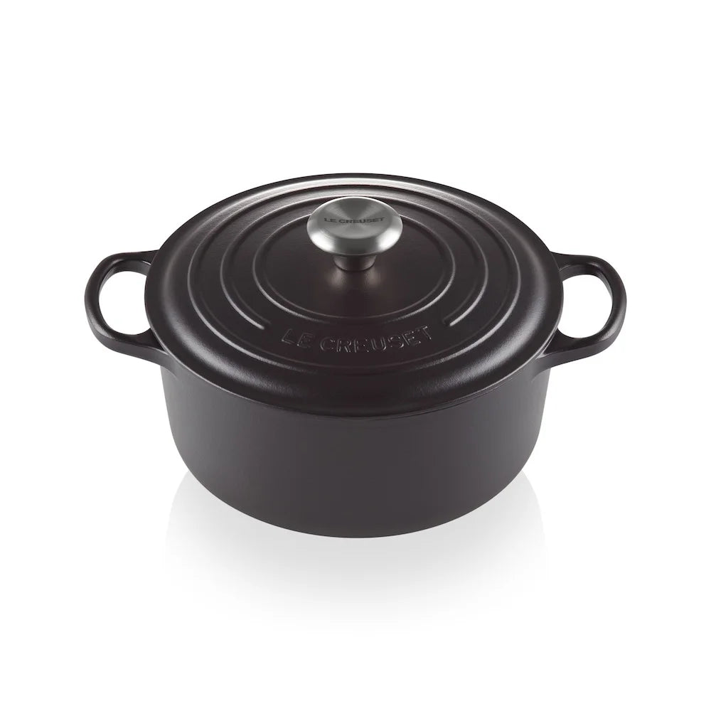 Le Creuset braadpan Signature Mat Zwart