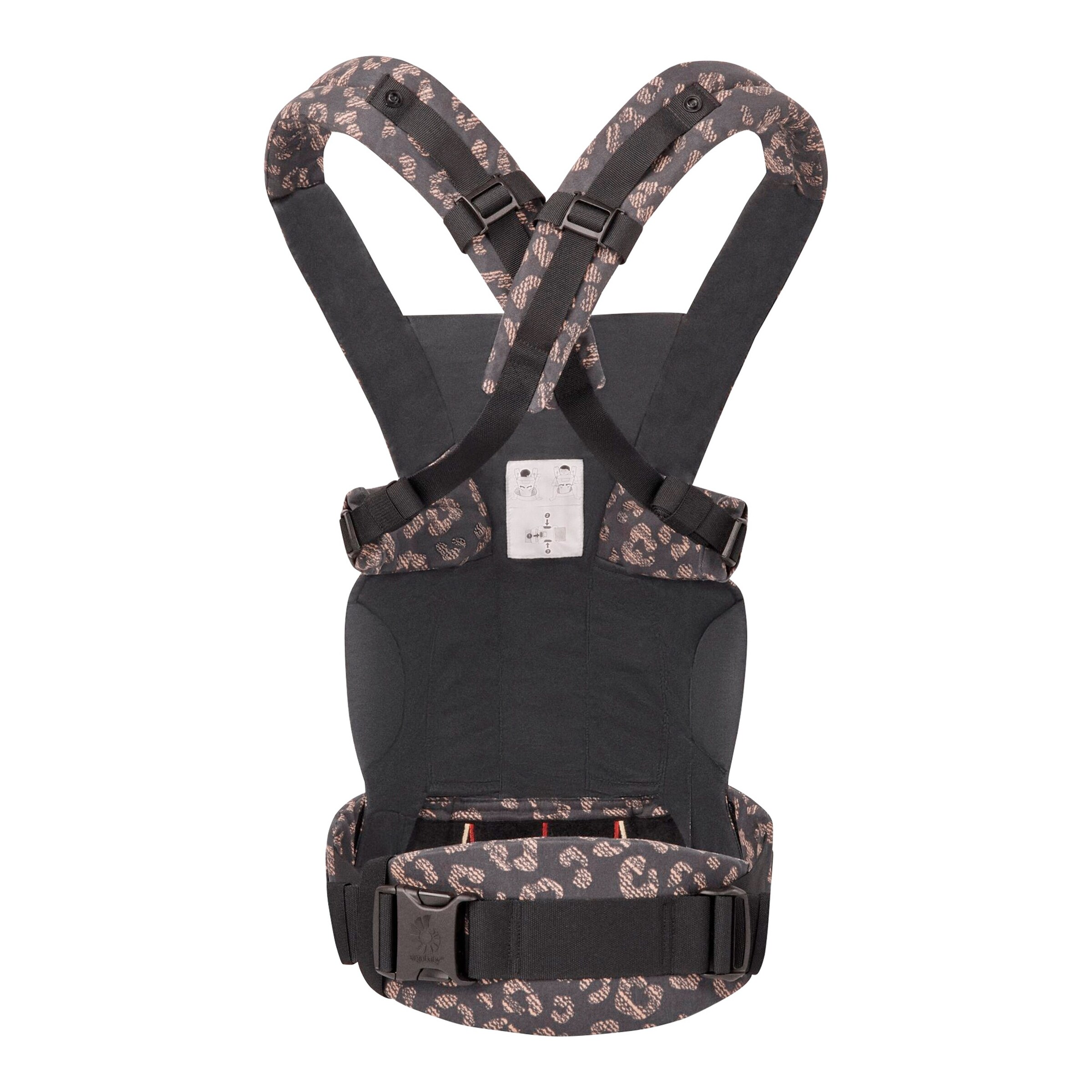 Ergobaby® - Omni Dream Babytrage, 4 Tragepositionen black leopard