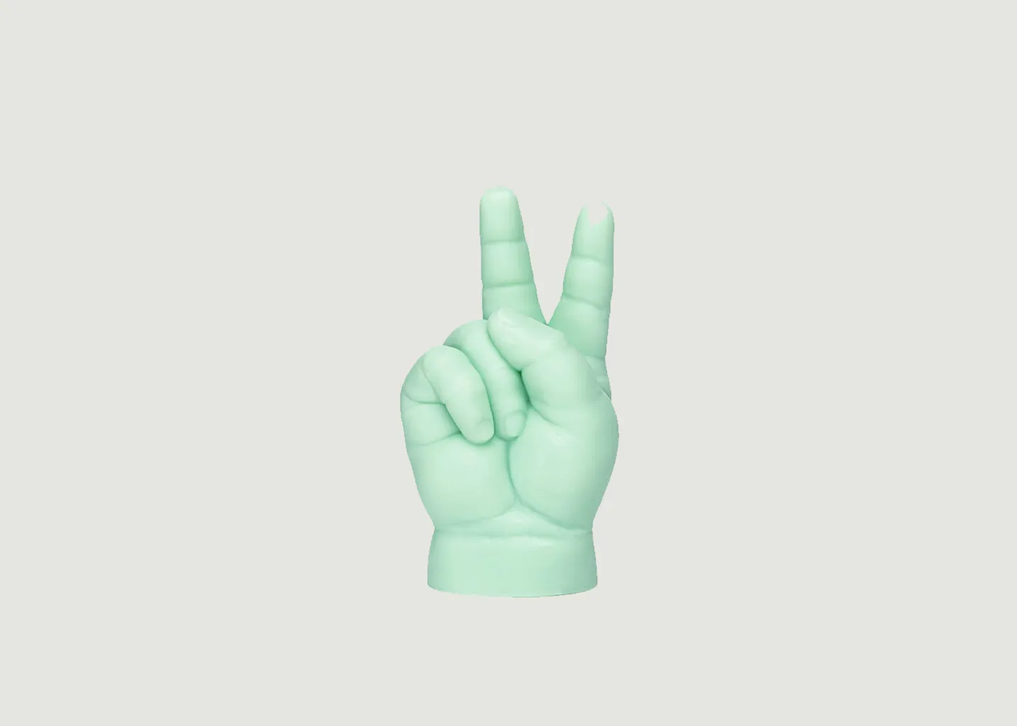 Baby Bougie Peace Candle Hand