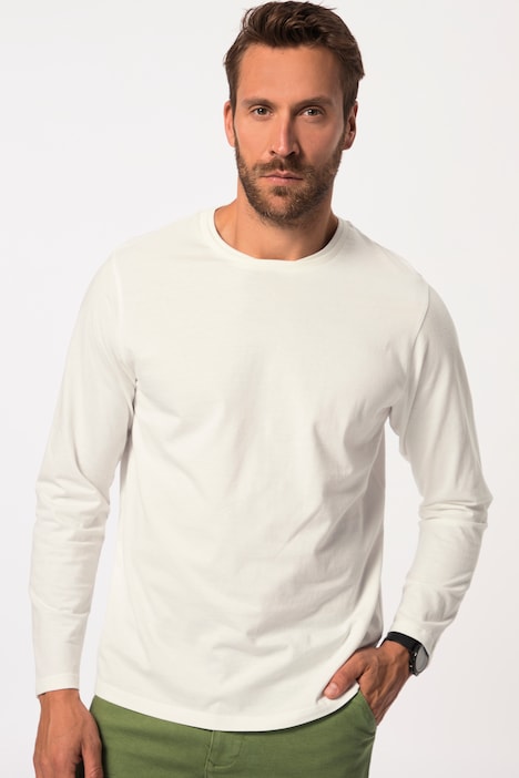 Langarmshirt, OEKO-TEX, Doppel-Ausschnitt