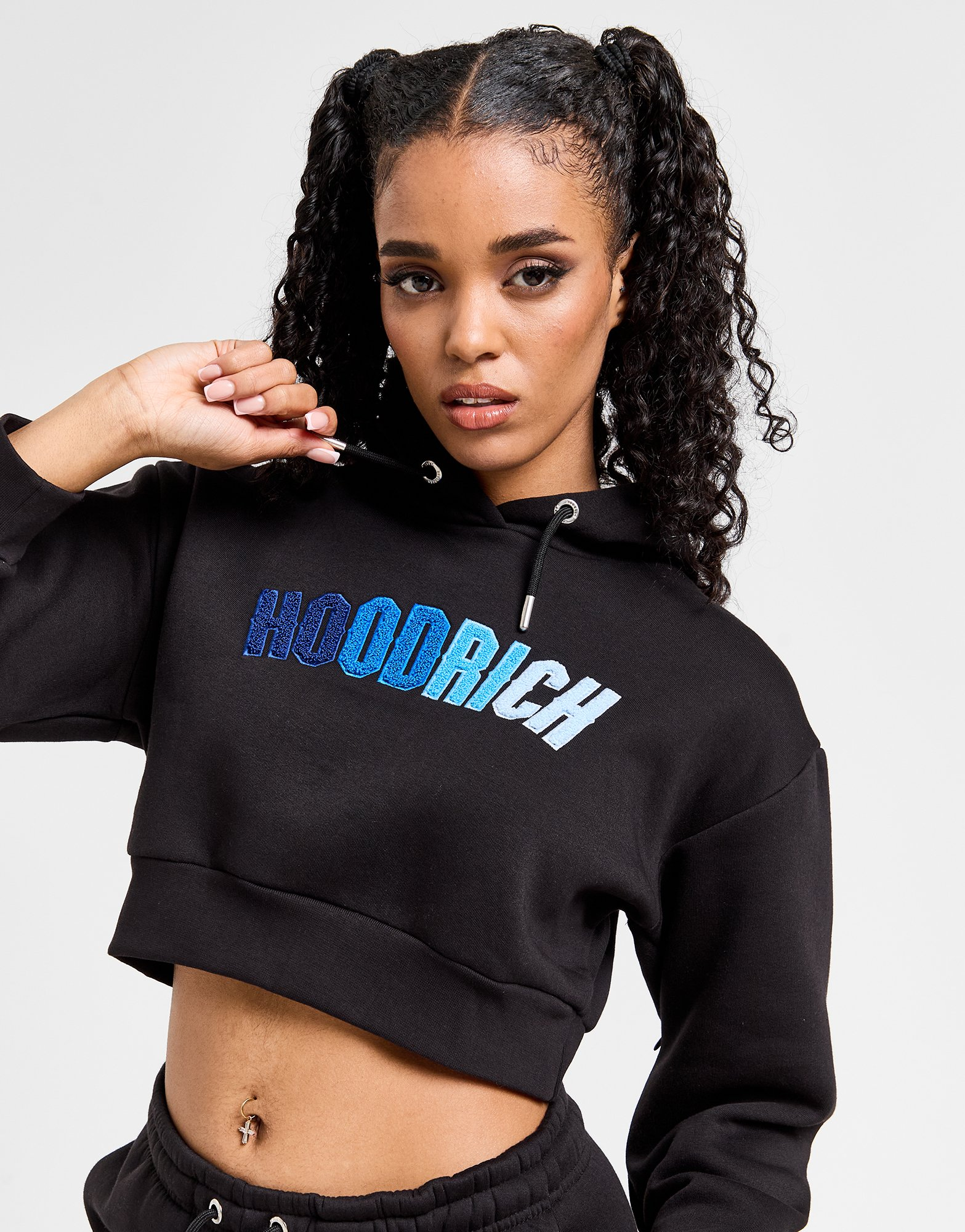 Hoodrich Sweat à Capuche Court Kraze Femme