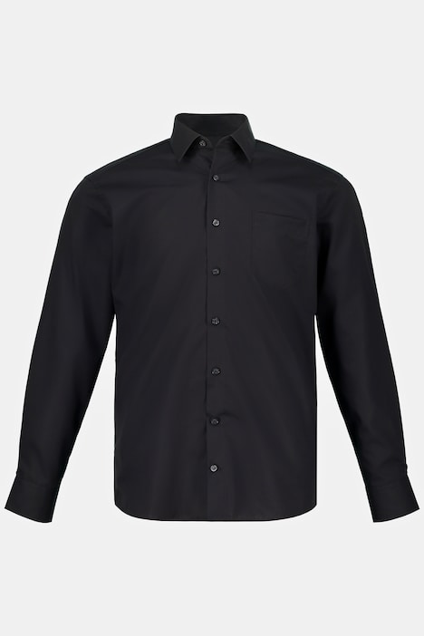 Hemd, Business, bügelfrei, Kentkragen, Langarm, Comfort Fit, bis 8XL