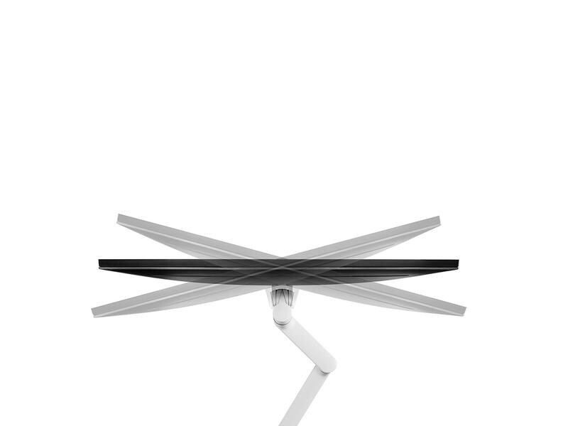 NEOMOUNTS Tischhalterung DS60-425WH1 bis 8 kg – Weiss Full-Motion-Tischhalterung für 17-27