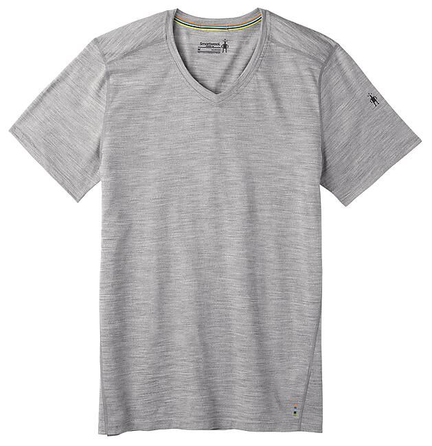 SMARTWOOL - MEN S MERINO 150 SHORT SLEEVE V NECK