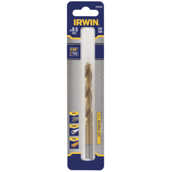 Irwin metaalboor titane 9,5 mm