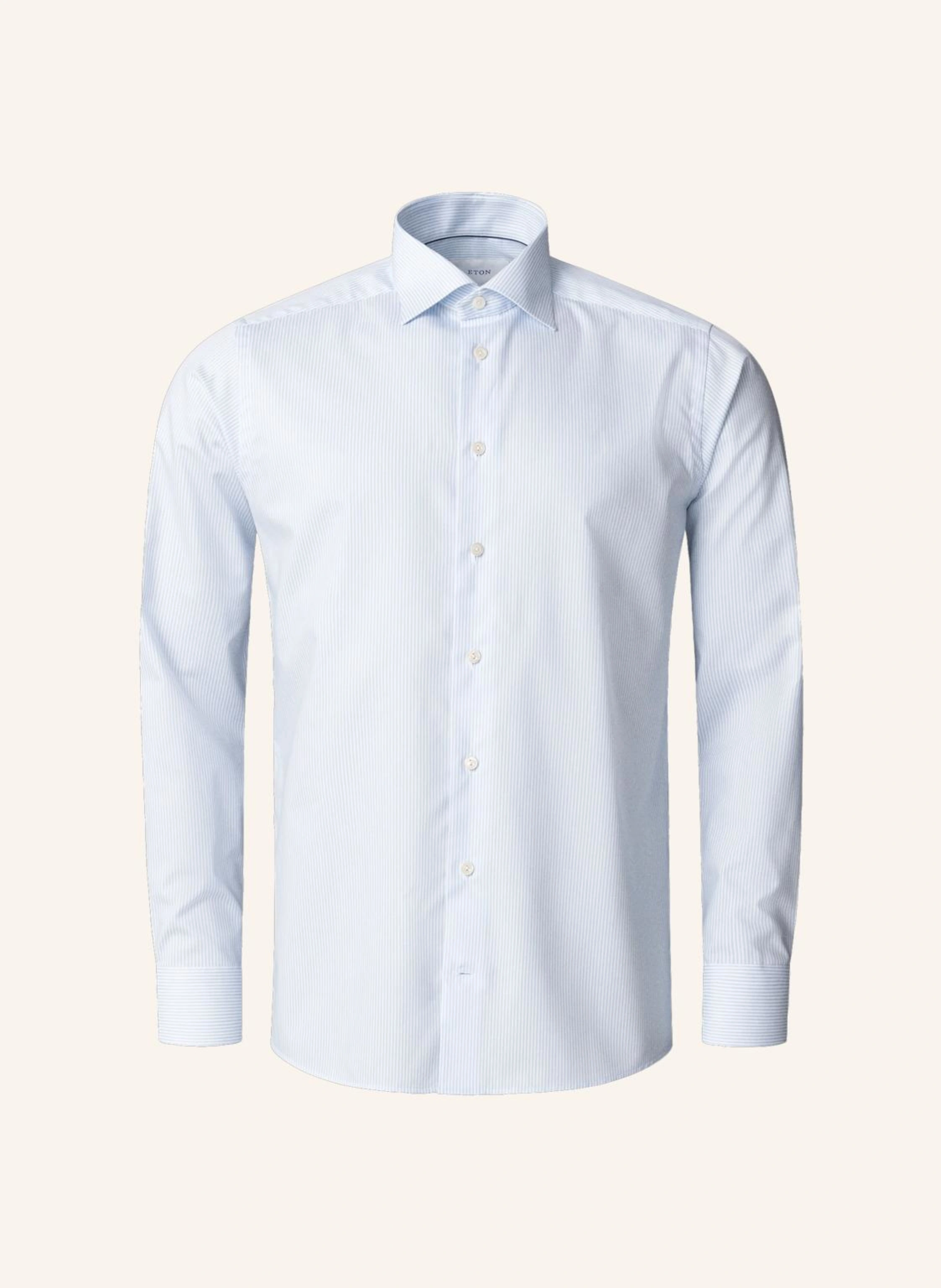 ETON Hemd Baumwolle Tencel™ Lyocell Gestreift Contemporary Fit