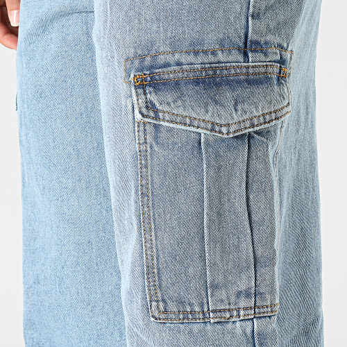 Jeans Cargo Femme Hope Bleu Wash