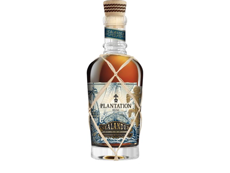 Plantation Rum Sealander Rum 0.7 l Hochwertige Spirituose auf Basis von Zuckerrohr Melasse