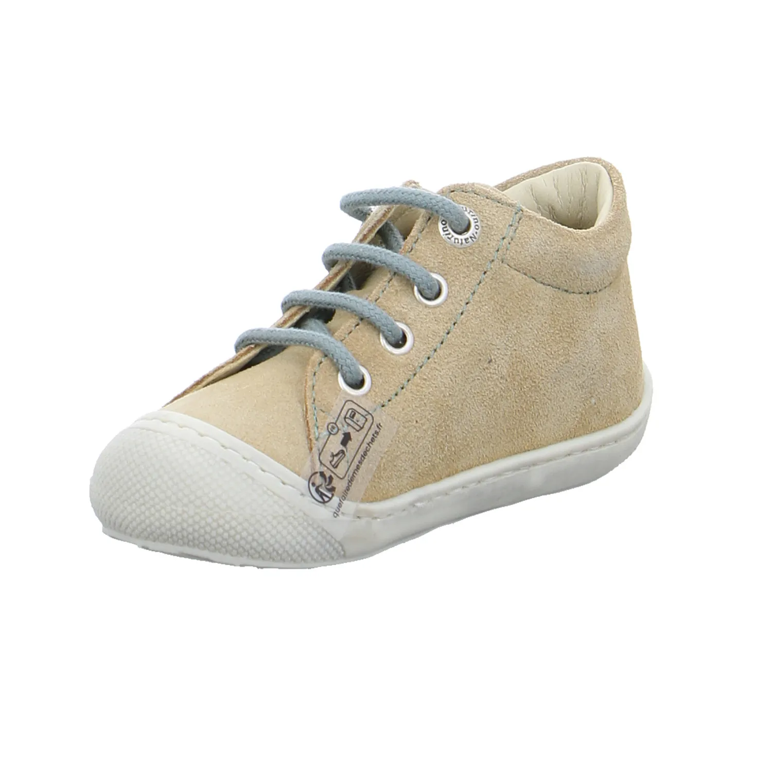 NATURINO Lauflernschuh Beige Leder  unisex Bottine