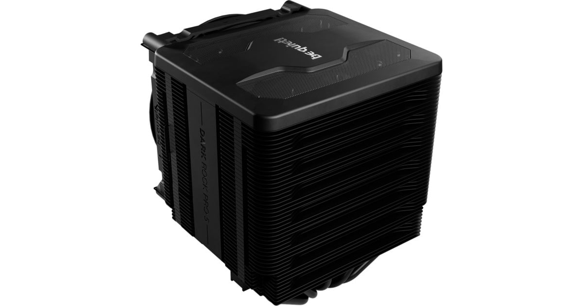 be quiet!Dark Rock Pro 5 CPU-koeler  (Zwart, 4-pins PWM fan-connector)