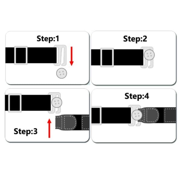 Skjorteholder - Elastic Shirt Belt - Hold skjorta fylt