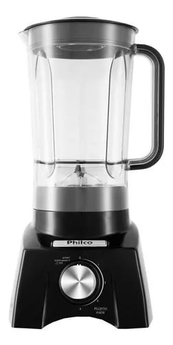 Liquidificador Philco PLQ950 2.7 L preto com jarra de acr&iacute;lico 220V