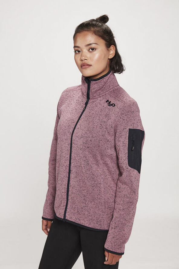 H2O Melvin Knit fleecetrøje Pink