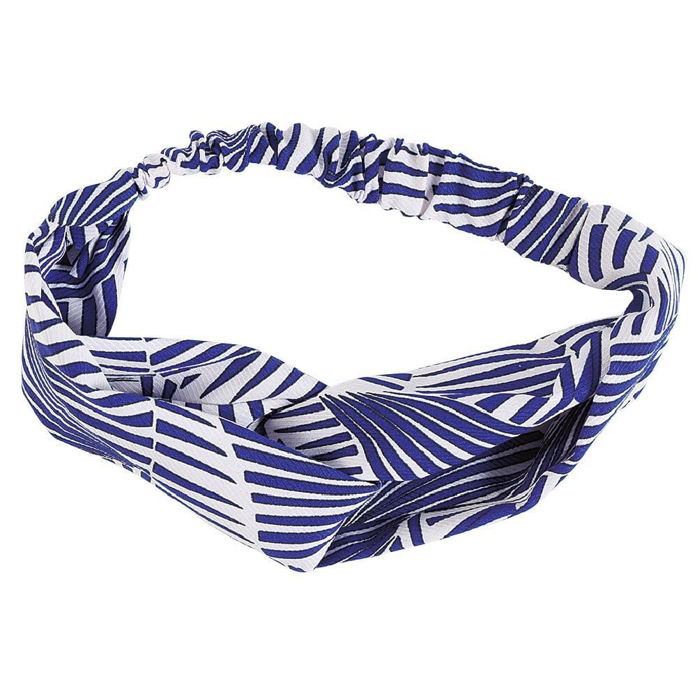 Bandeau bicolore blanc et bleu