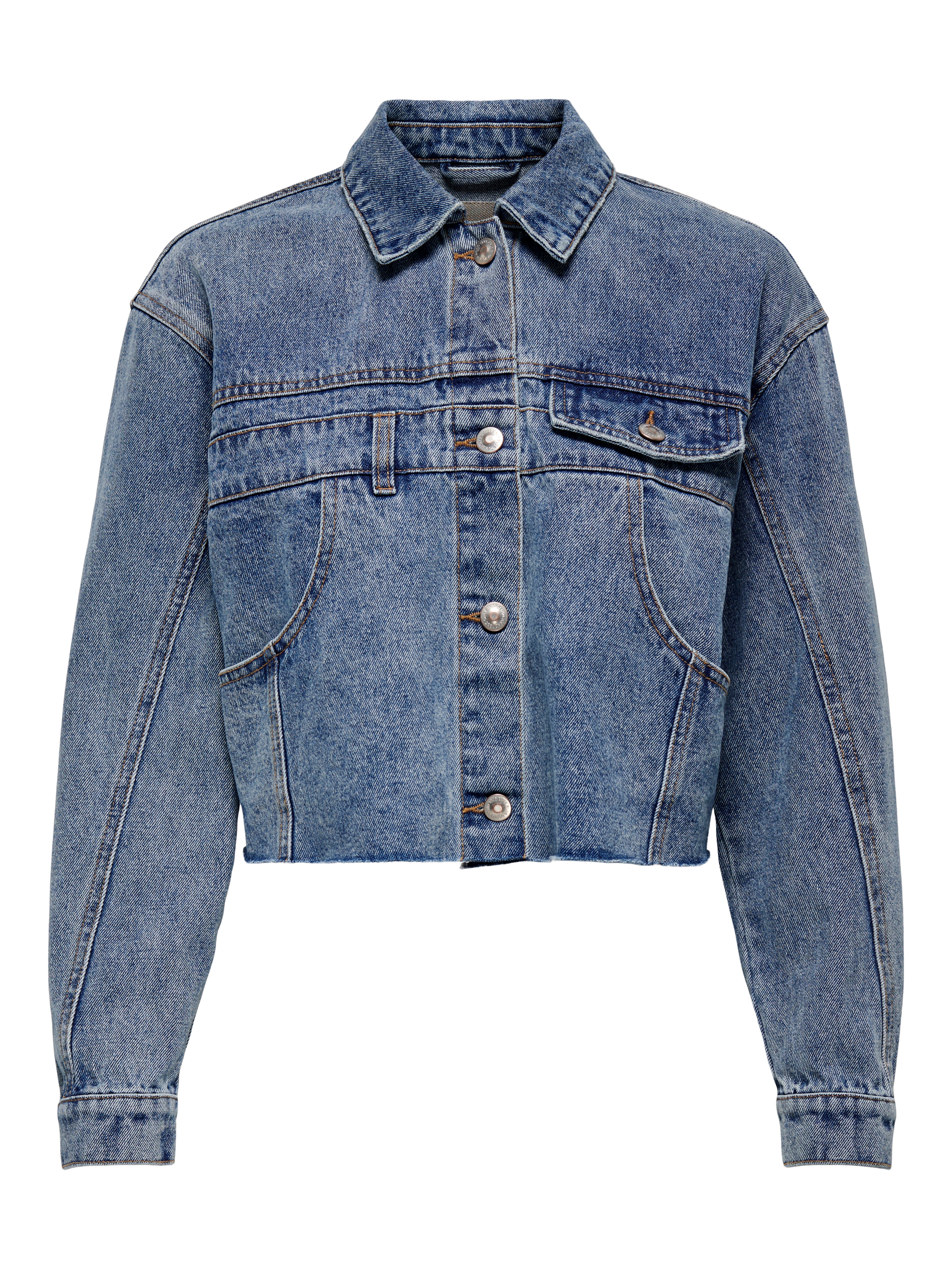 ONLFILIS Jeansjacke Medium Blue Denim