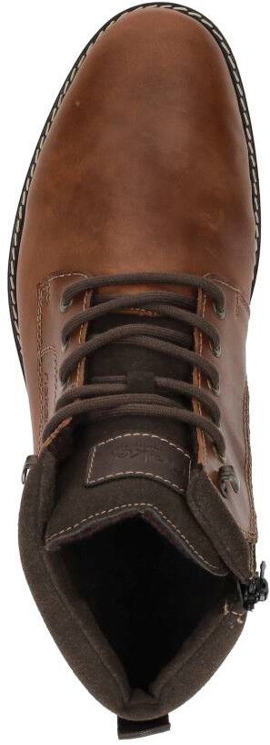 Rieker Veterschoenen Hoog cognac