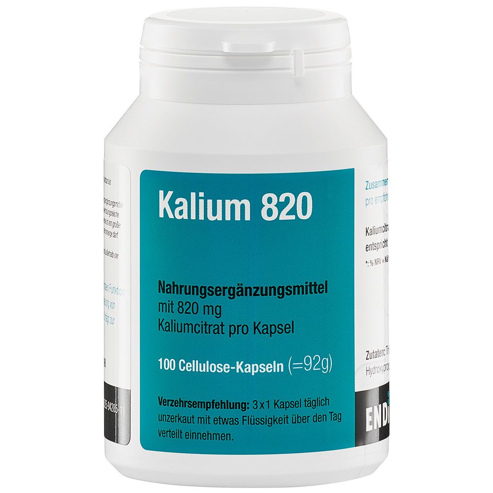 Endima® Kalium 820 Kapseln