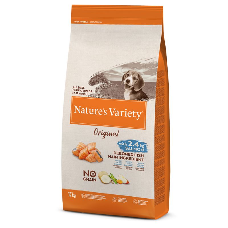 Nature's Variety Original No Grain Junior saumon