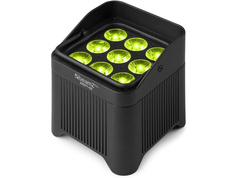 BeamZ Pro Bodenstrahler BBP48 Kompakter akkubetriebener Scheinwerfer mit 12 W LEDs