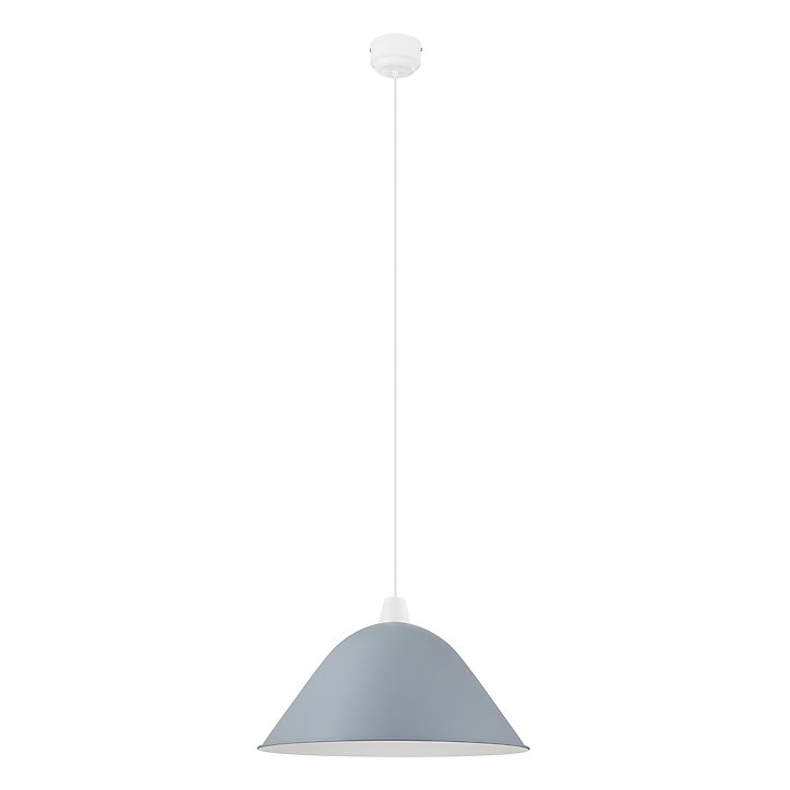 Suspension Calume GoodHome gris clair 48cm IP20 E27