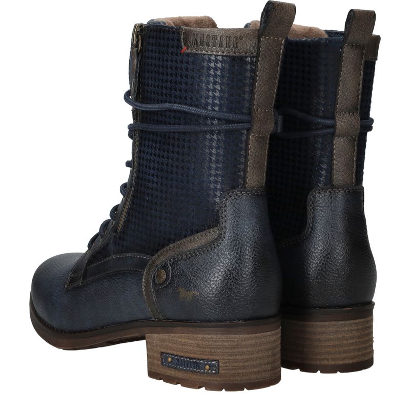 Mustang Veterboots Blauw Dames