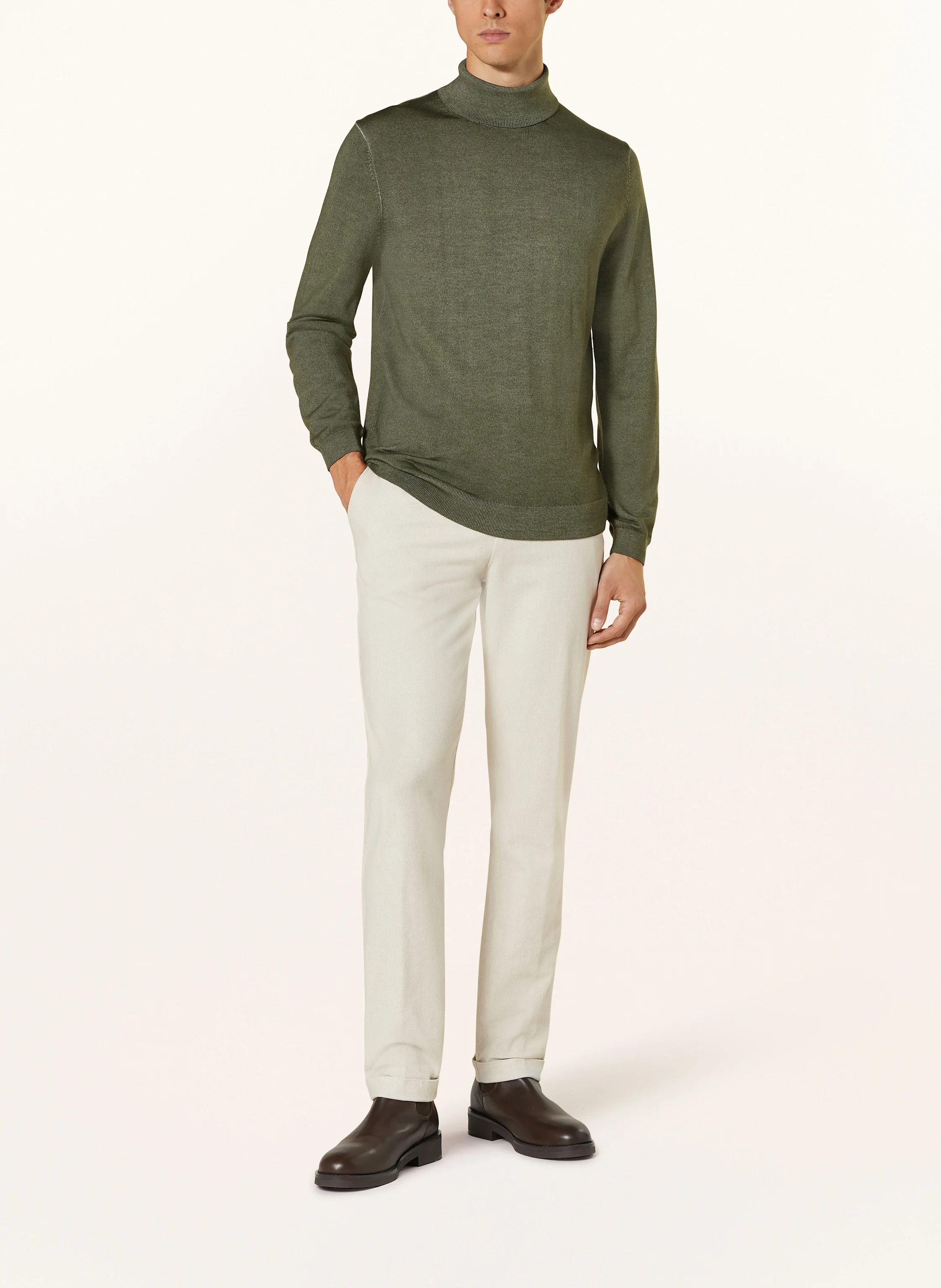OLYMP Rollkragenpullover
