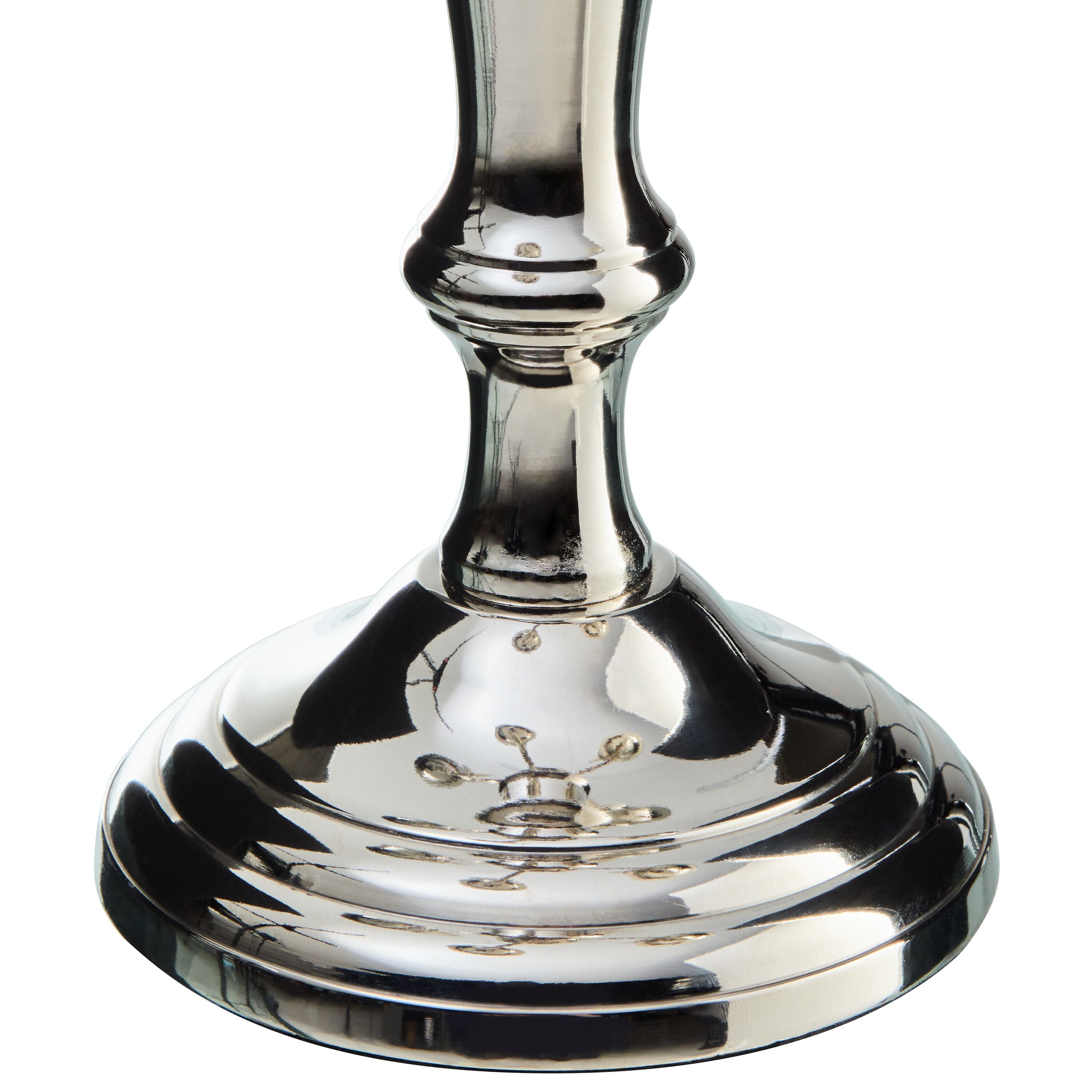 BETTY Kerzenständer - Silber / H: 3.2 cm
