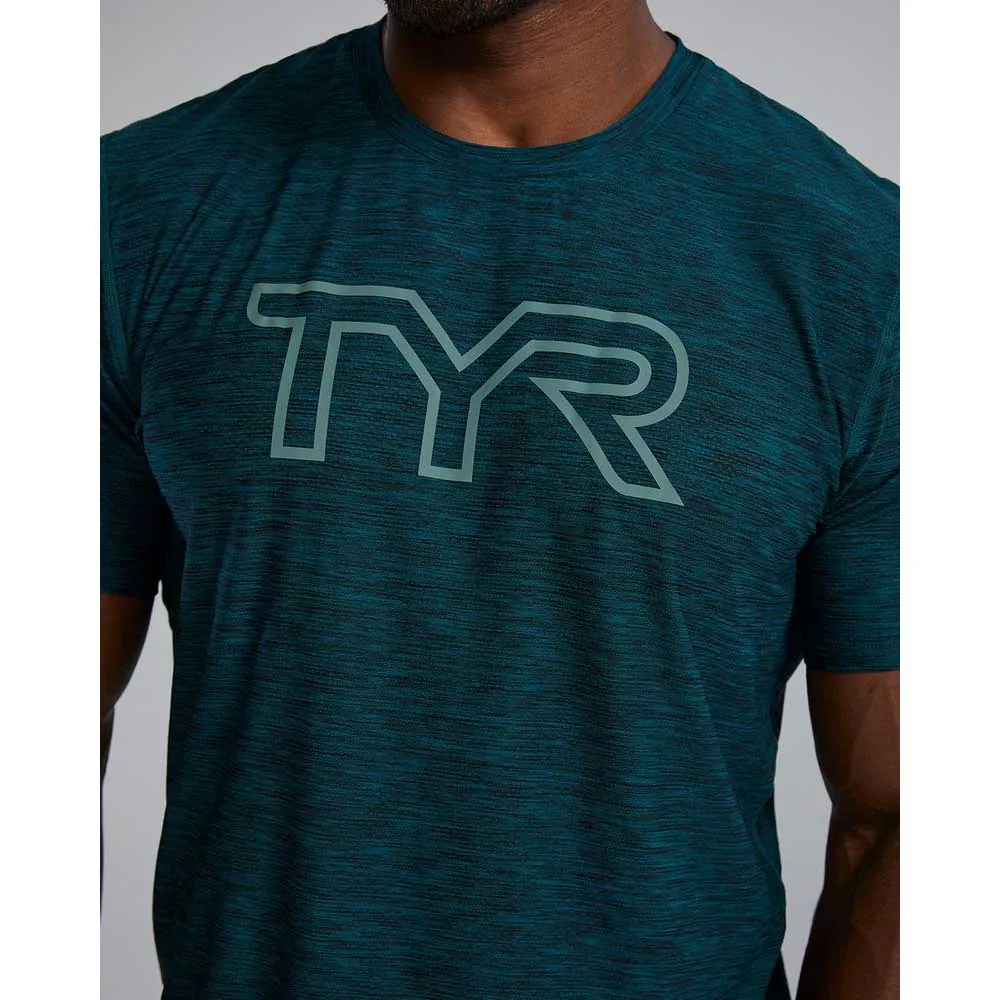 TYR Airtec Large Logo kurzarm-T-shirt