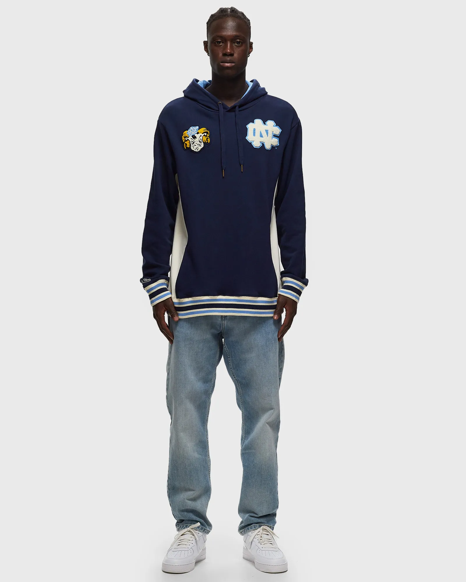 Mitchell & Ness NCAA TEAM LEGACY FRENCH TERRY HOODIE NORTH CAROLINA