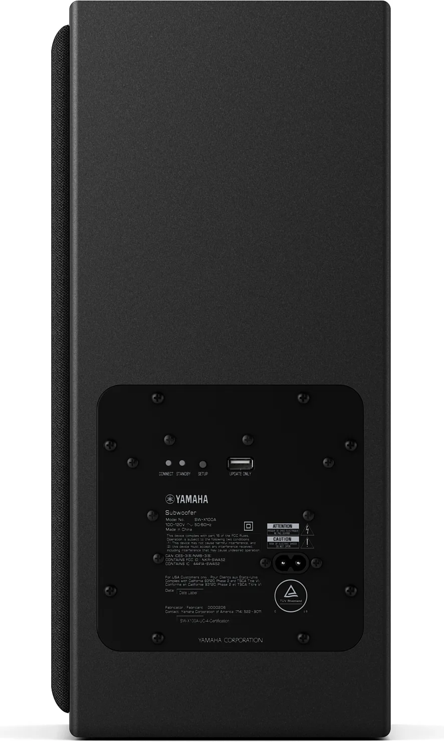 Yamaha True X SW-X100A Noir Caissons de basses