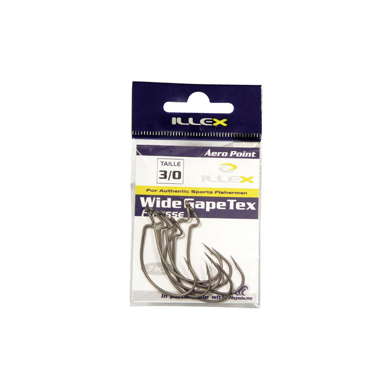 Hamecon Texan Illex Finesse Wide Gape Texas - Pack
