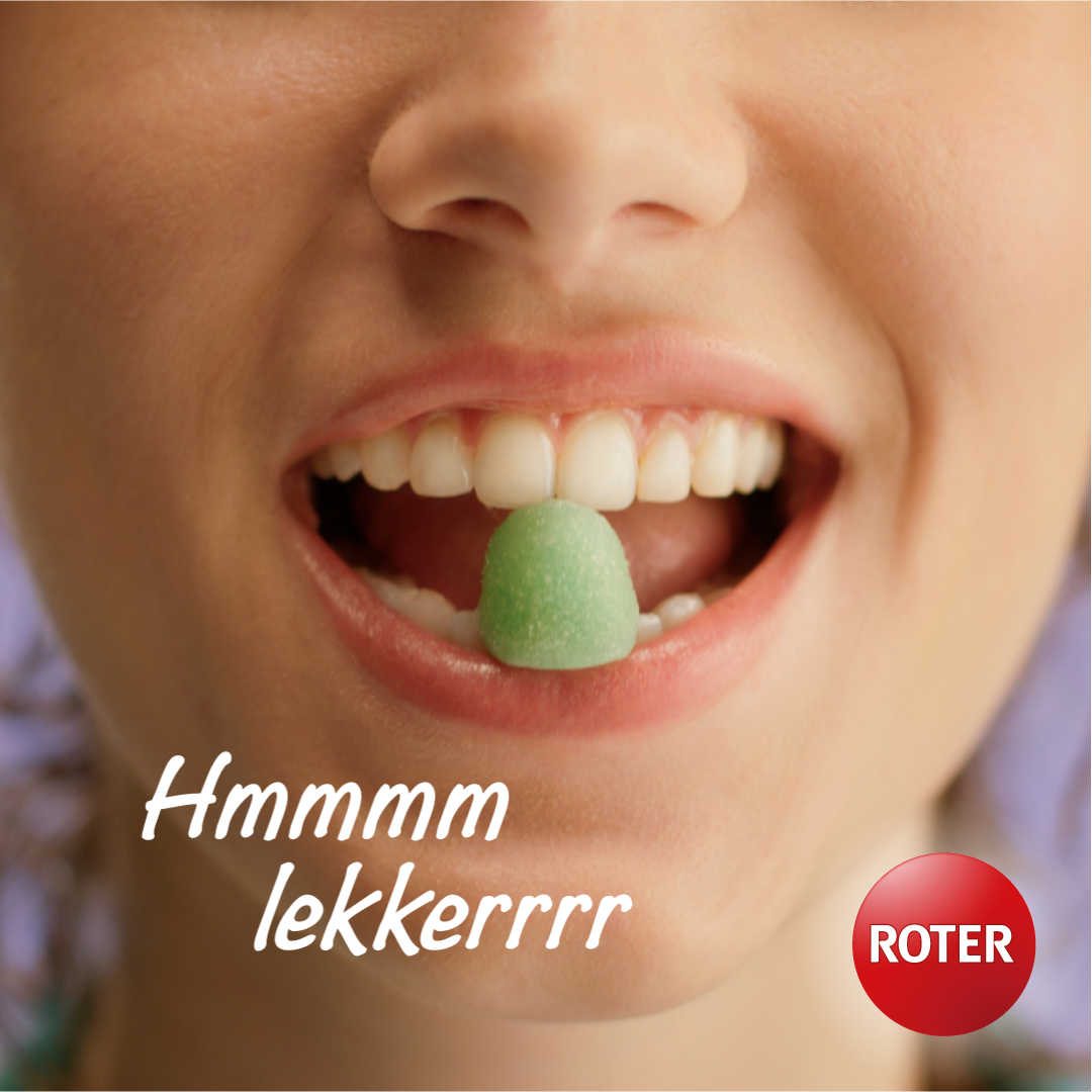 Roter Vitamine C 1000 mg Juicy Apple (30 gummies)